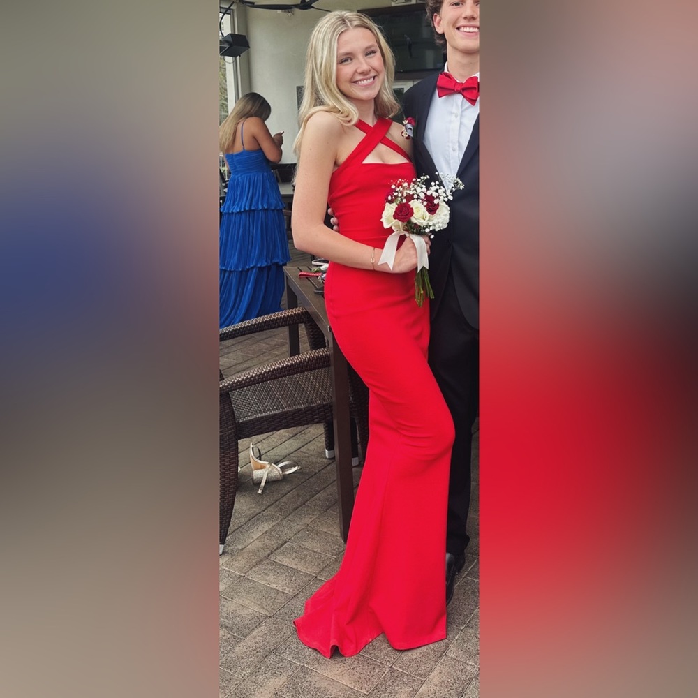 Nookie Viva 2 Way Gown in red